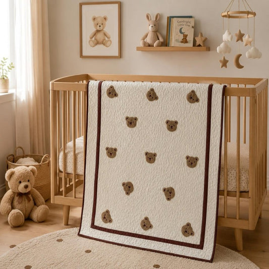 Teddy Bear Baby Quilt