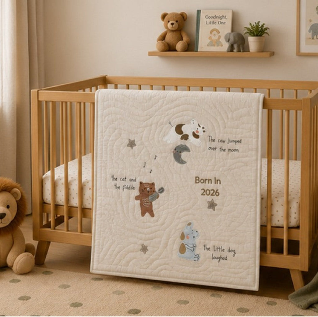 Nursery Rhyme Baby Quilt