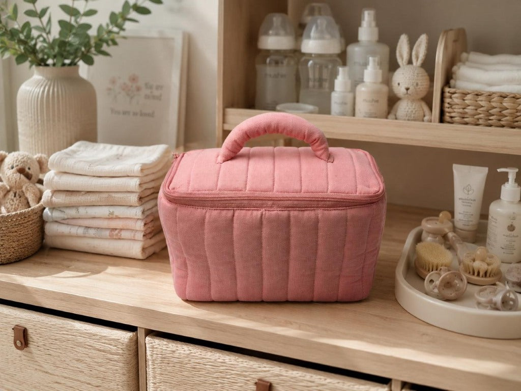 Mini Quilted Storage Bag