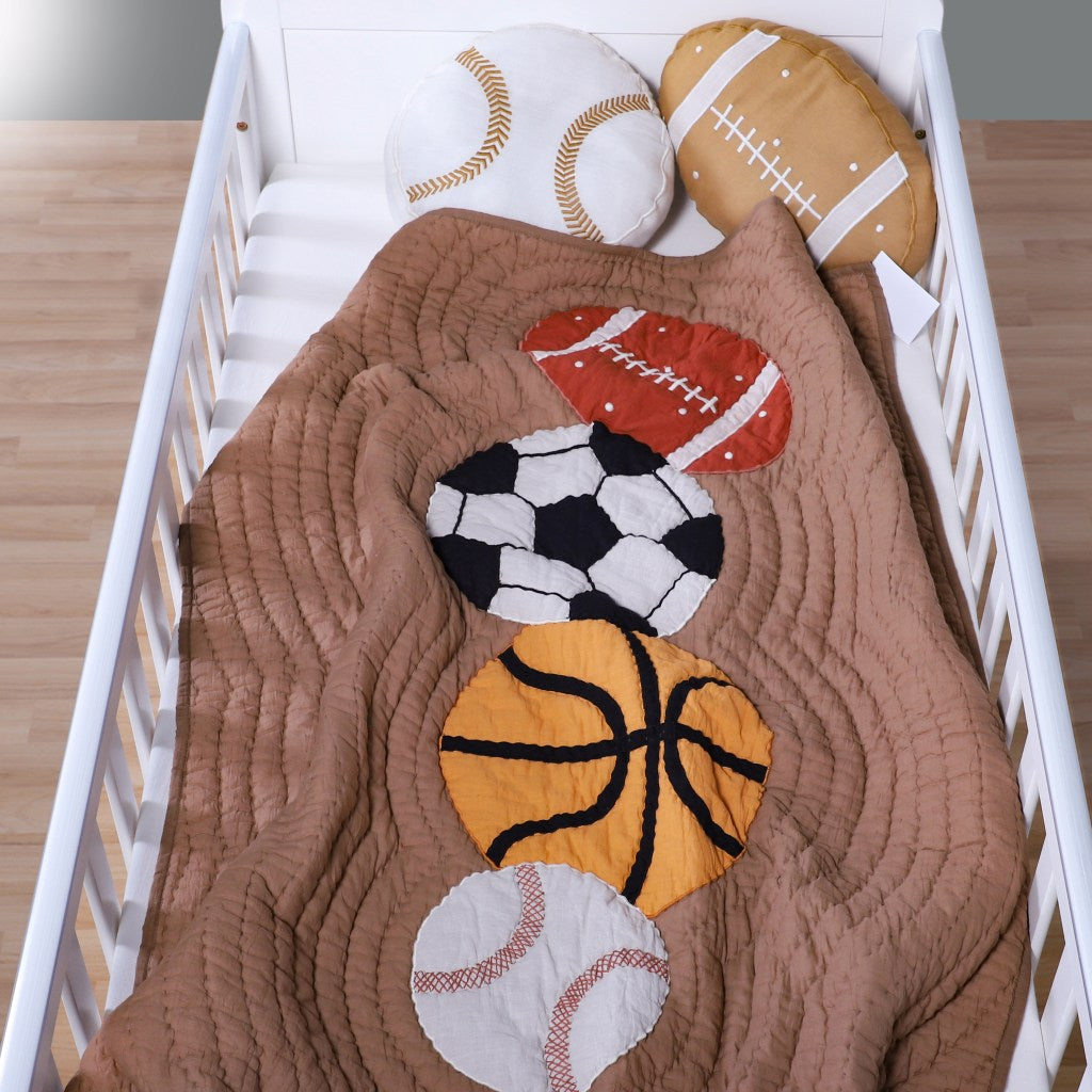 Kickoff Kiddos Baby Crib Set
