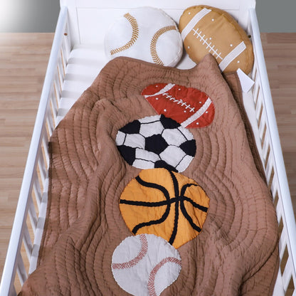 Kickoff Kiddos Baby Crib Set