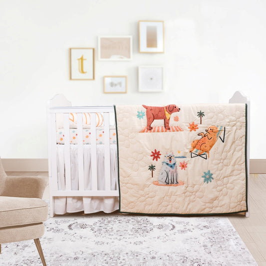 Puppy Pals Baby Quilt