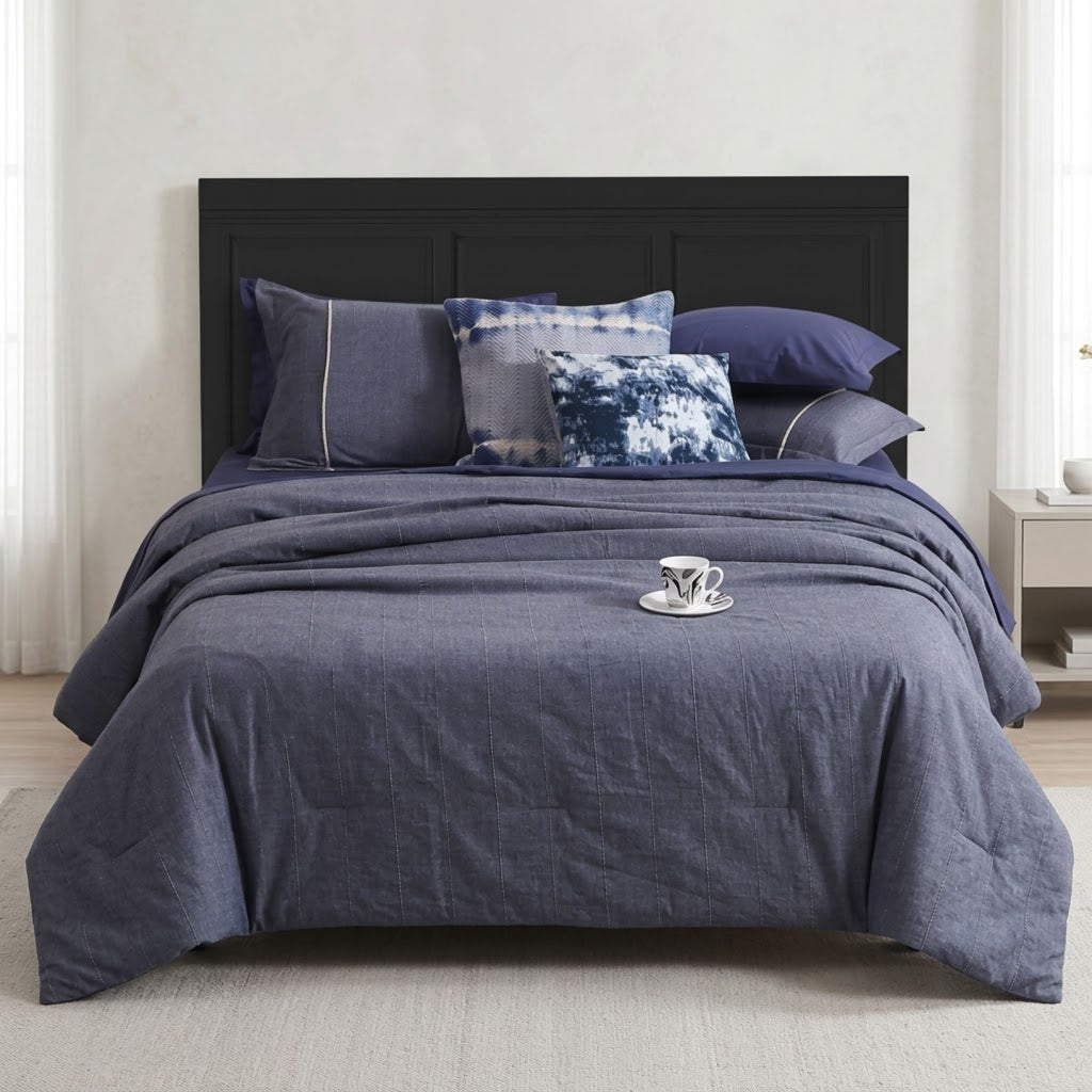 Monaco Stonewashed Duvet Cover Set